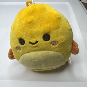 NWT Squishmallows Safa the Pufferfish Clip On 3.5” Kellytoy